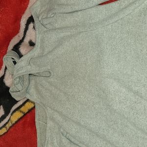 Daytrip brushed knit cold shoulder top